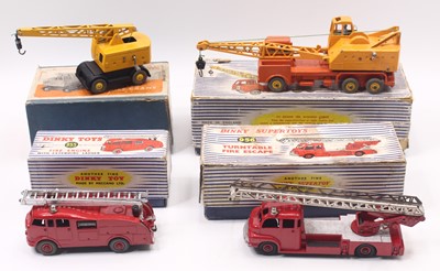 Lot 1436 - Dinky Toys group of 4 to include; No.955 Fire...