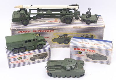 Lot 1438 - Dinky Toys group of 3 to include No.666...