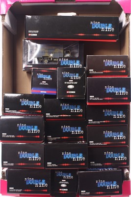 Lot 828 - 18 Corgi Nine Double Nine modern issue diecast...