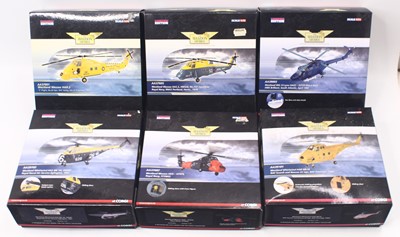 Lot 829 - Six Corgi Aviation Archive helicopters,...