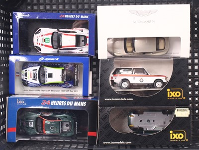 Lot 835 - Six Spark, IXO, and Minichamps 1:43 scale...