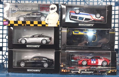 Lot 836 - Six Minichamps 1:43 scale modern issue diecast...