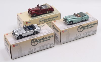 Lot 1645 - Three Landsdowne kit-built models to include a...