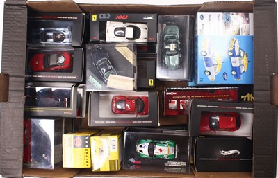 Lot 837 - One deep tray containing mainly 1:43 scale...