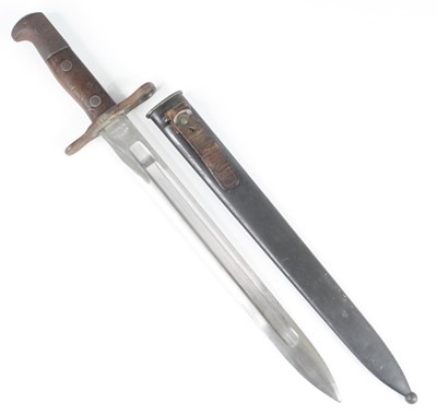 Lot 3284 - A Swiss Schmidt-Rubin model 1931 bayonet,...