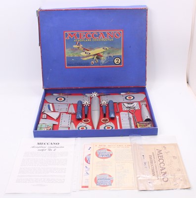 Lot 1566 - Meccano Aeroplane Constructor No.2, Circa 1932...