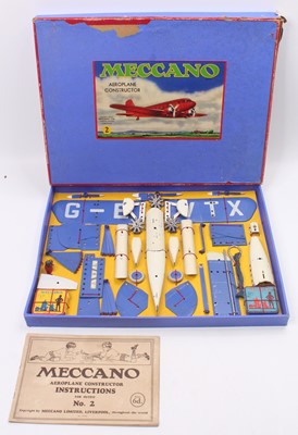 Lot 1570 - Meccano Aeroplane Constructor No.2, circa 1935...