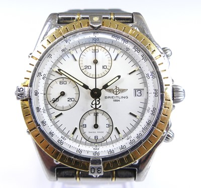 Lot 2760 - A Breitling Chronomat gent's steel cased...