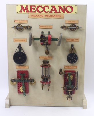 Lot 1576 - Meccano display model Mechanism Board. 1950's...