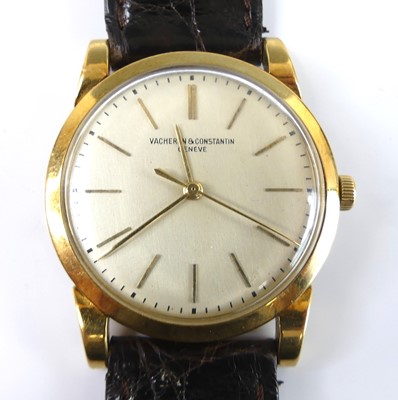 Lot 2767 - A Vacheron & Constantin gent's 18ct gold cased...