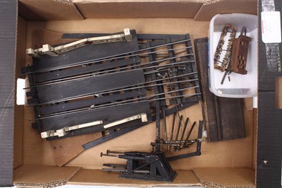 Lot 196 - Clockwork double track assembly with Level...