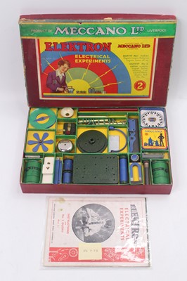 Lot 1584 - A Meccano Products No. 2 Elektron electrical...