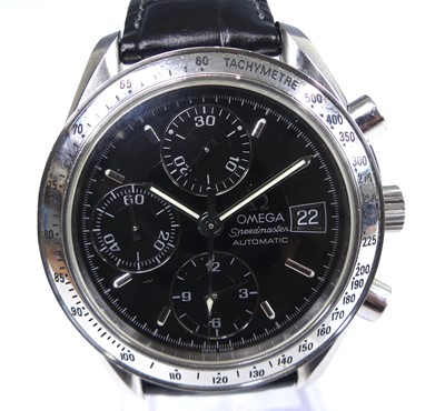Lot 2783 - An Omega Speedmaster automatic steel cased...