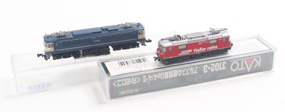 Lot 590 - Two N gauge locos to include a Japan Railways...