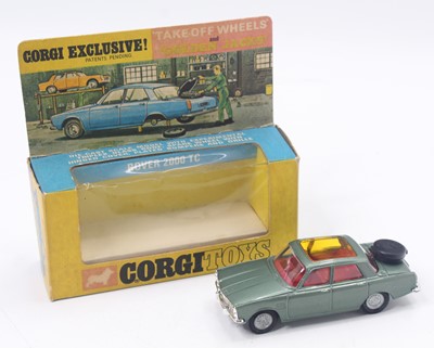 Lot 1162 - A Corgi Toys No. 275 Rover 2000 TC, comprising...