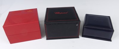 Lot 2804 - A collection of various watch boxes,...