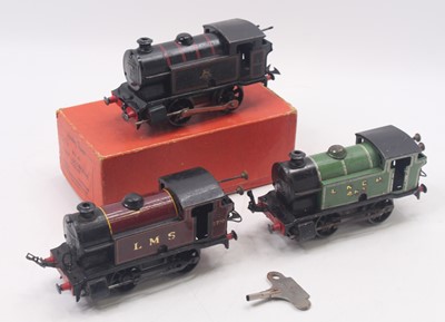 Lot 122 - Three Hornby 0 gauge locos to include a no.40...