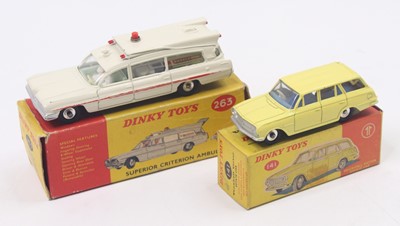 Lot 1472 - Dinky Toys group of 2 to include; No.263...