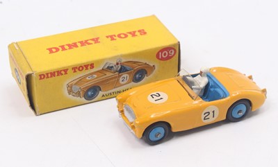 Lot 1238 - Dinky Toys No. 109 Austin Healey 100 sports...