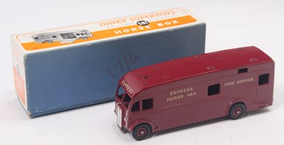 Lot 1303 - Dinky Toys No. 581 Express Horse Box,...