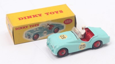 Lot 1247 - Dinky Toys No.111 Triumph TR2 Sports, in...