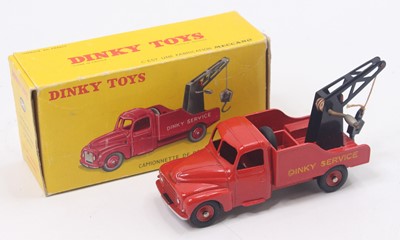 Lot 1313 - A French Dinky Toys No. 582 Citroen breakdown...