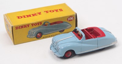 Lot 1256 - Dinky Toys No. 106 Austin Atlantic comprising...