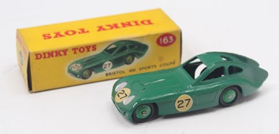 Lot 1240 - Dinky Toys No.163 Bristol 450 sports coupe,...