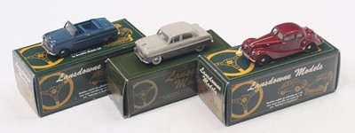 Lot 1633 - Three 1:43 scale Lansdowne Models kits,...