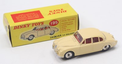 Lot 1251 - Dinky Toys No. 195 Jaguar 3.4 saloon...