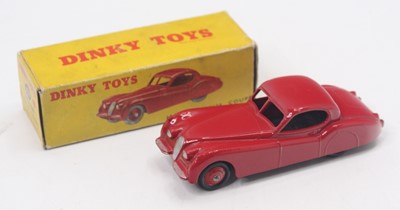 Lot 1265 - Dinky Toys No. 157 Jaguar XK 120 coupe...