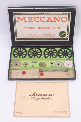 Lot 1597 - Meccano Circa 1914 Inventors Outfit, un-used...