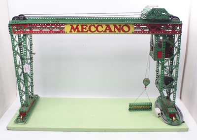 Lot 1604 - An original 1950s Meccano shop window display...