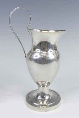Lot 1091 - A late 18th century German silver pedestal...