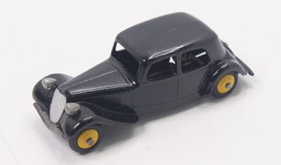 Lot 1328 - French Dinky Toys No.24N Citroen Traction...