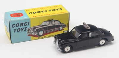 Lot 1105 - Corgi Toys, 209 Riley Pathfinder Police car,...