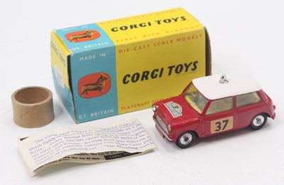 Lot 1112 - Corgi Toys No.317 B.M.C Mini Cooper with a red...