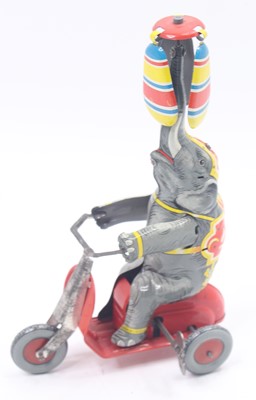 Lot 1932 - NBN NHN Hausmann tinplate clockwork circus...