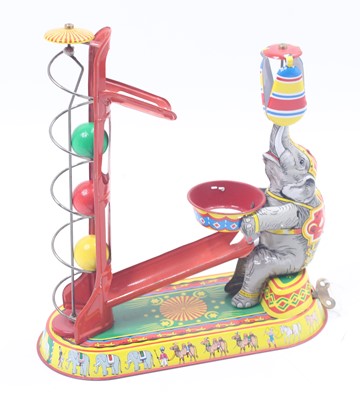 Lot 1936 - NBN NHN Hausmann tinplate clockwork circus...