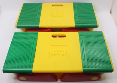 Lot 1893 - Lego Vintage Lap plastic Table with foldable...
