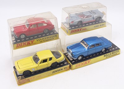 Lot 1504 - Dinky toys group of 4 plastic cased models to...