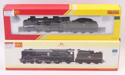 Lot 398 - Two 00 gauge Hornby locos to include a Hornby...