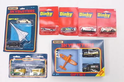 Lot 1570 - Matchbox Skybusters and other boxed gift sets...
