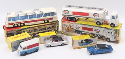 Lot 1450 - Dinky Toys group of 5 to include; No.945 AEC...