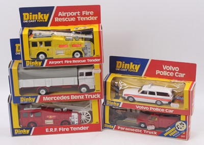 Lot 1453 - Dinky Toys group of 5 later release mostly...
