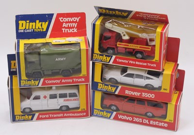 Lot 1454 - Dinky Toys group of 5 later release diecasts...