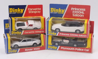Lot 1455 - Dinky Toys group of 4 later release diecasts...