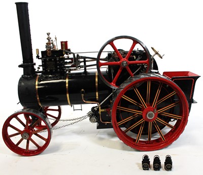 Lot 7 - 2" scale live steam coal-fired Durham &...