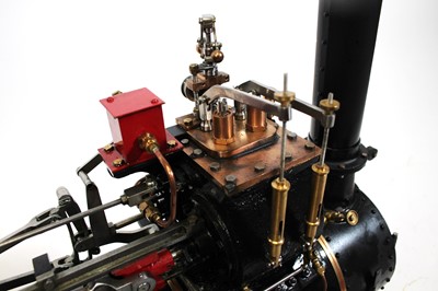 Lot 7 - 2" scale live steam coal-fired Durham &...