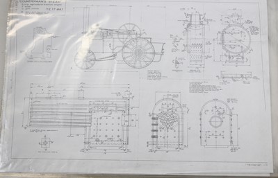 Lot 7 - 2" scale live steam coal-fired Durham &...